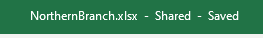 excel trackchanges shared