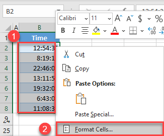 How to Format Time to Milliseconds in Excel - Auto VBA