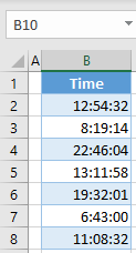 How to Format Time to Milliseconds in Excel - Auto VBA